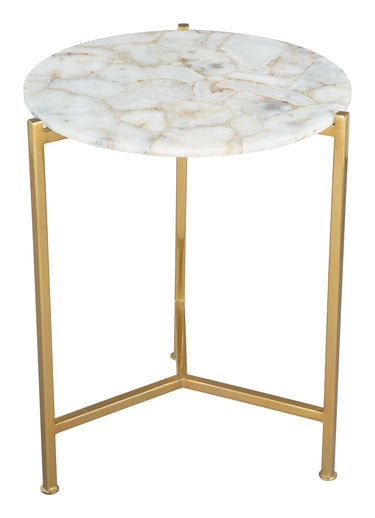 Gold French Side Table